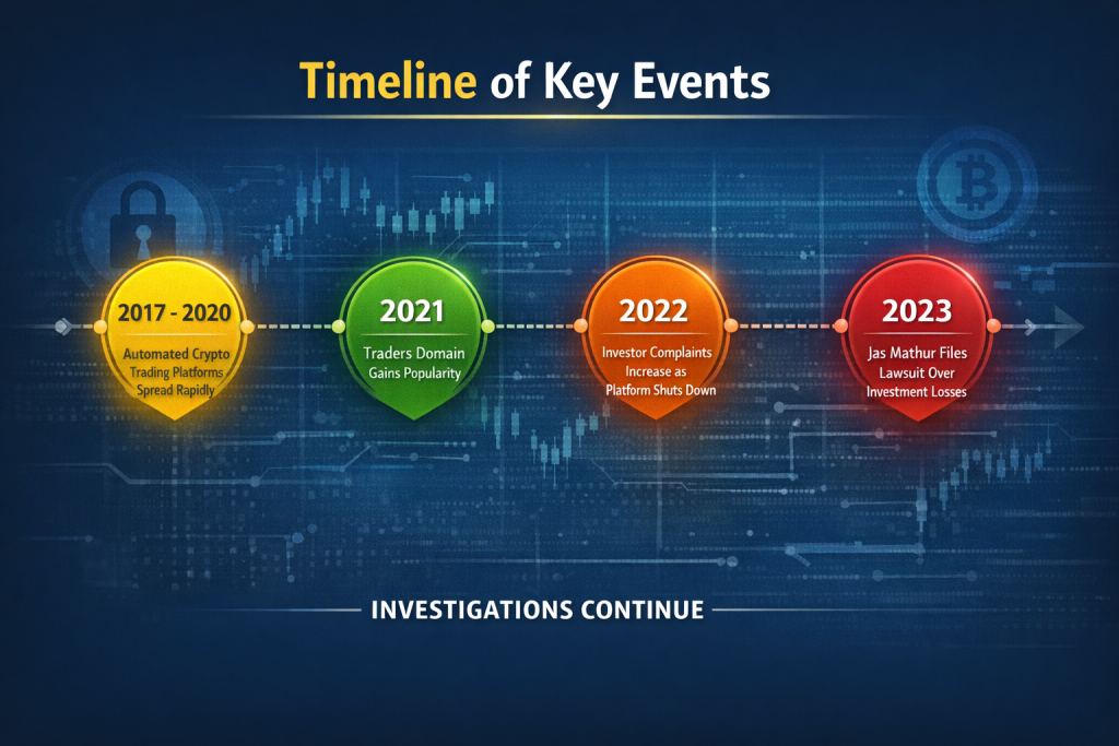 Travis Bott Timeline