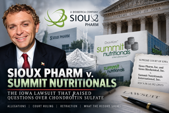 Sioux pharm v summit nutritionals